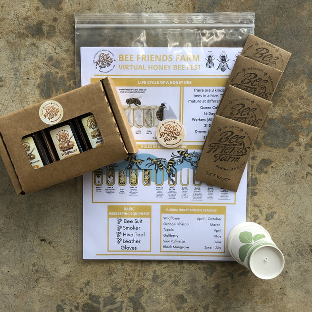 Kids Education: Honey Bee Activity Kit | Bee Friends Farm