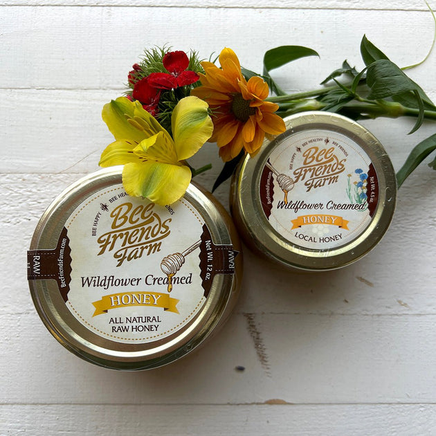 Wildflower Creamed Honey | Bee Friends Farm
