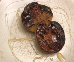 Rustic Grilled Peaches and Honey - Bee Friends Farm