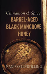 Barrel - Aged Black Mangrove Honey Infused with Cinnamon & Spice - Bee Friends Farm