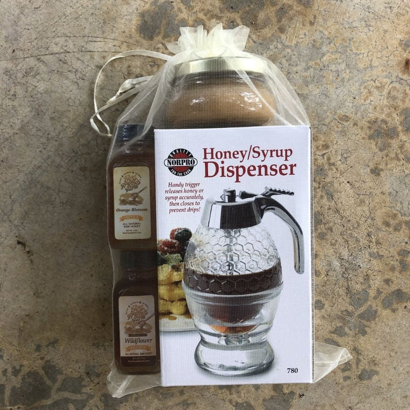 Gravity Honey Pot Gift Set - Bee Friends Farm