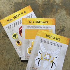 Kids Education: Honey Bee Activity Kit - Bee Friends Farm