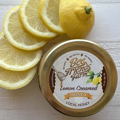 Lemon Creamed Honey - Bee Friends Farm