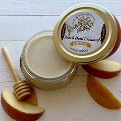 Peach Datil Pepper Creamed Honey - Bee Friends Farm