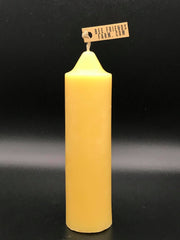 Pillar Taper Beeswax Candle - Bee Friends Farm