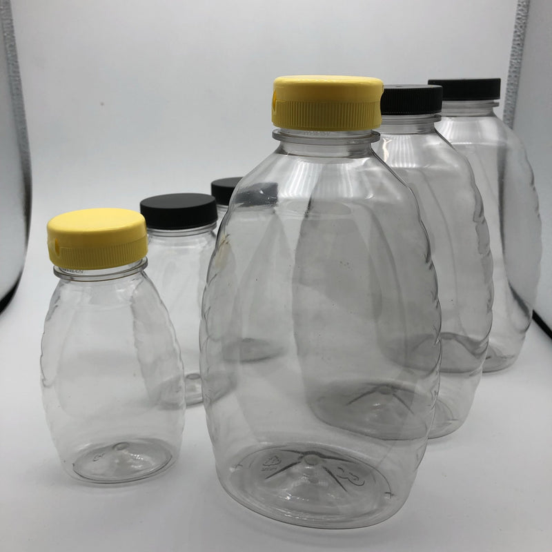 Plastic Queenline Jars (Multiple Sizes) - Bee Friends Farm