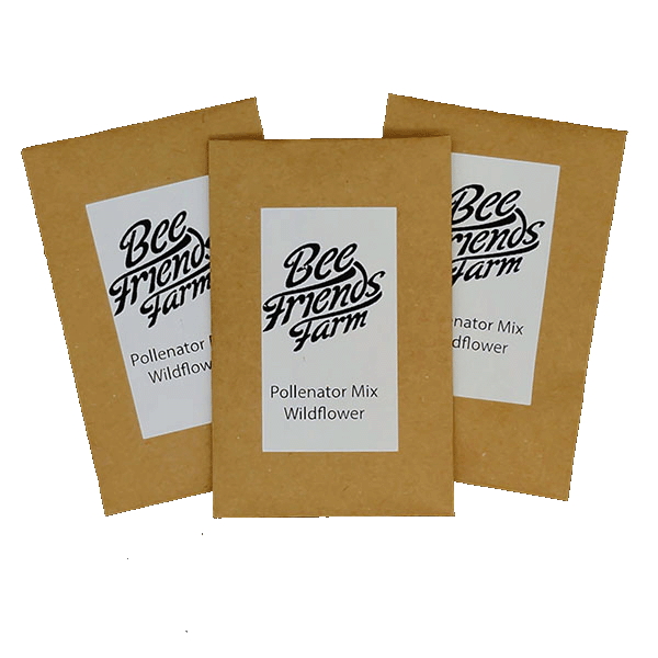 Pollinator Seed Packet - Bee Rescue Mix - Bee Friends Farm